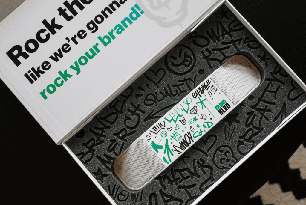 Brand Blvd Rock the Beats Speaker Merch